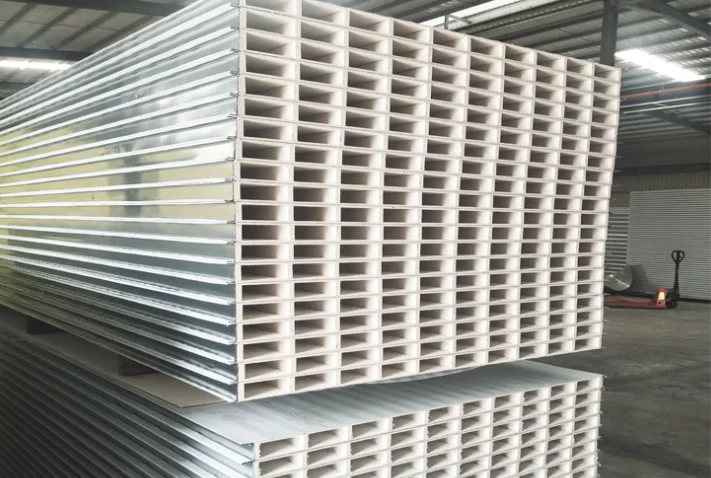 High Quality Waterproof Magnesium Oxide Sandwich Wall Panels Ideal for Clean Room External Walls And Ceilings