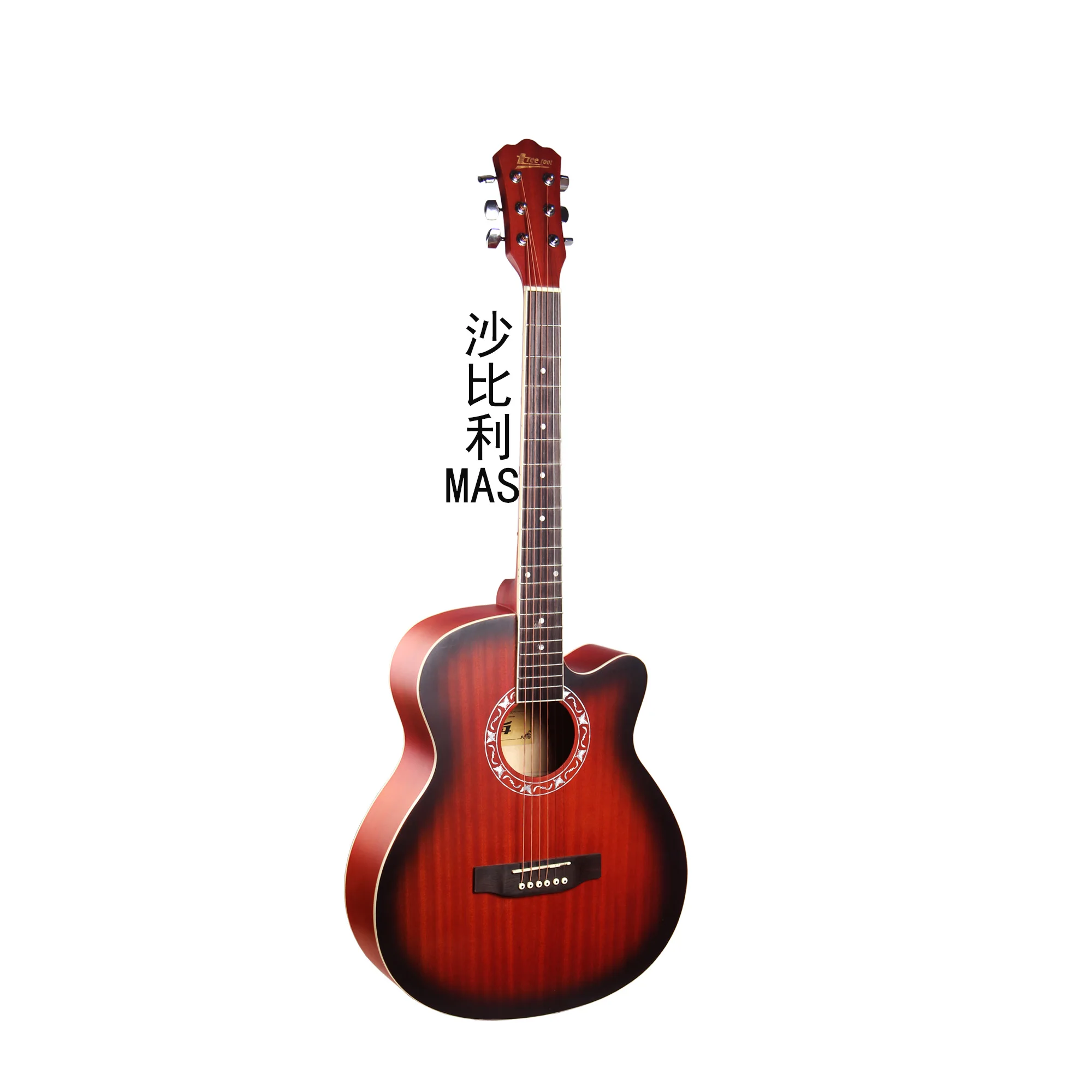 Professional Custom Matte High Quality Cheap Retro Classic Beginner Electric Acoustic Guitar 38 39 40 41 Inch With Basswood Body