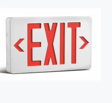
Green /Red Letters Rechargeable Emergency Exit Sign Light Side Mount Emergncy Lamp LED Emergency Lights For Homes 