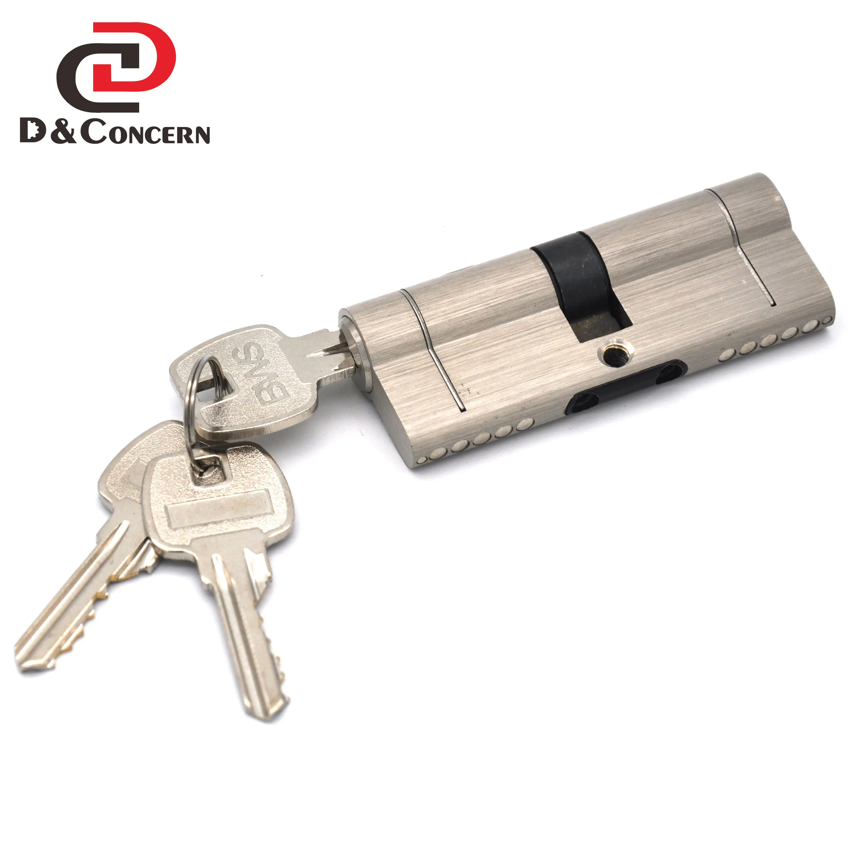 Высокое качество Новый дизайн Оптовая Продажа 80 мм двойной открытый Cylinde-нормальный ключ мы блокируем цилиндр