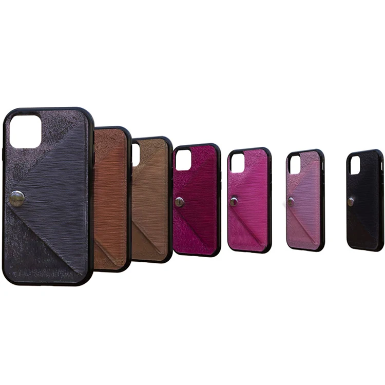 Wholesale Obastyle High Quality Semihard Phone Cover Case with Card Holder