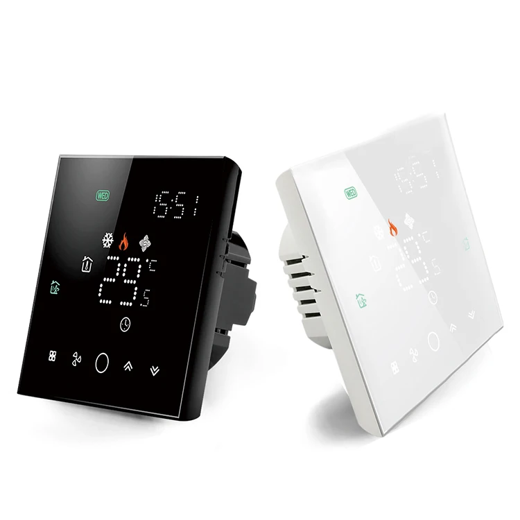 Beca BAC-003 цифровой беспроводной Wi-Fi Умный вентилятор переменного тока термостат/кондиционер термостат работает с Alexa Google