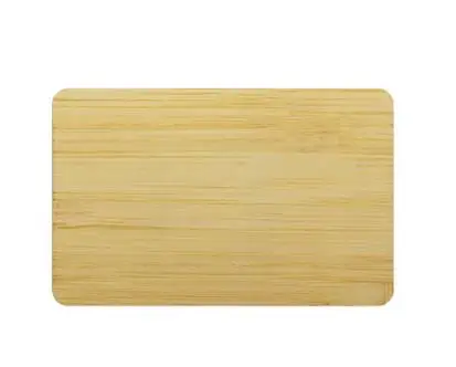 13.56MHZ Blank DIY UID Chip Bamboo Wooden Membership NFC Card NFC Contactless Business Gift Card