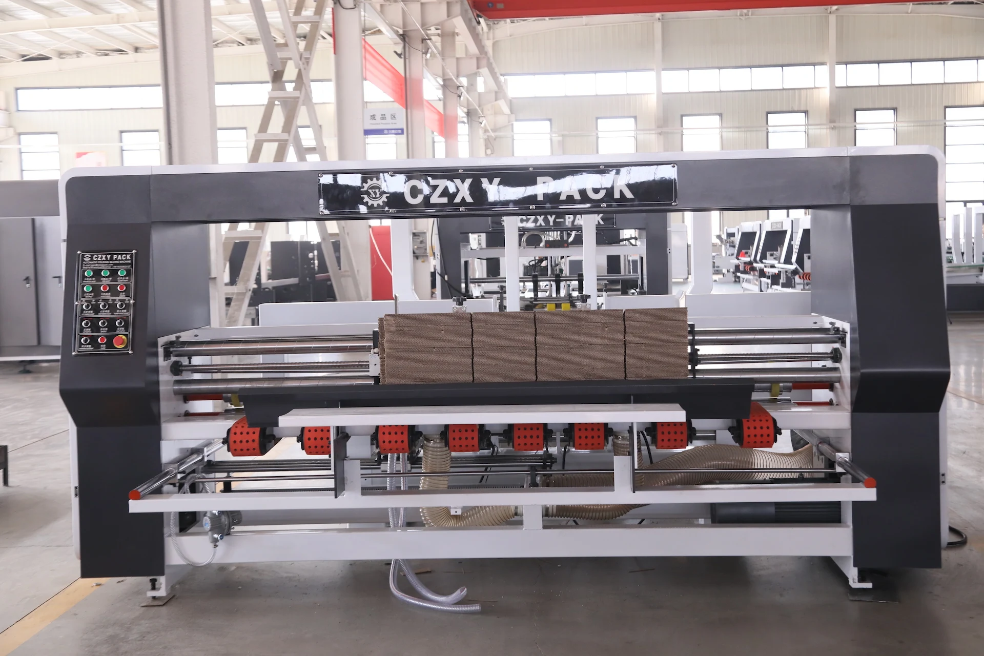 Automatic Carton Folding Gluing Cardboard Boxes Forming Making Machine