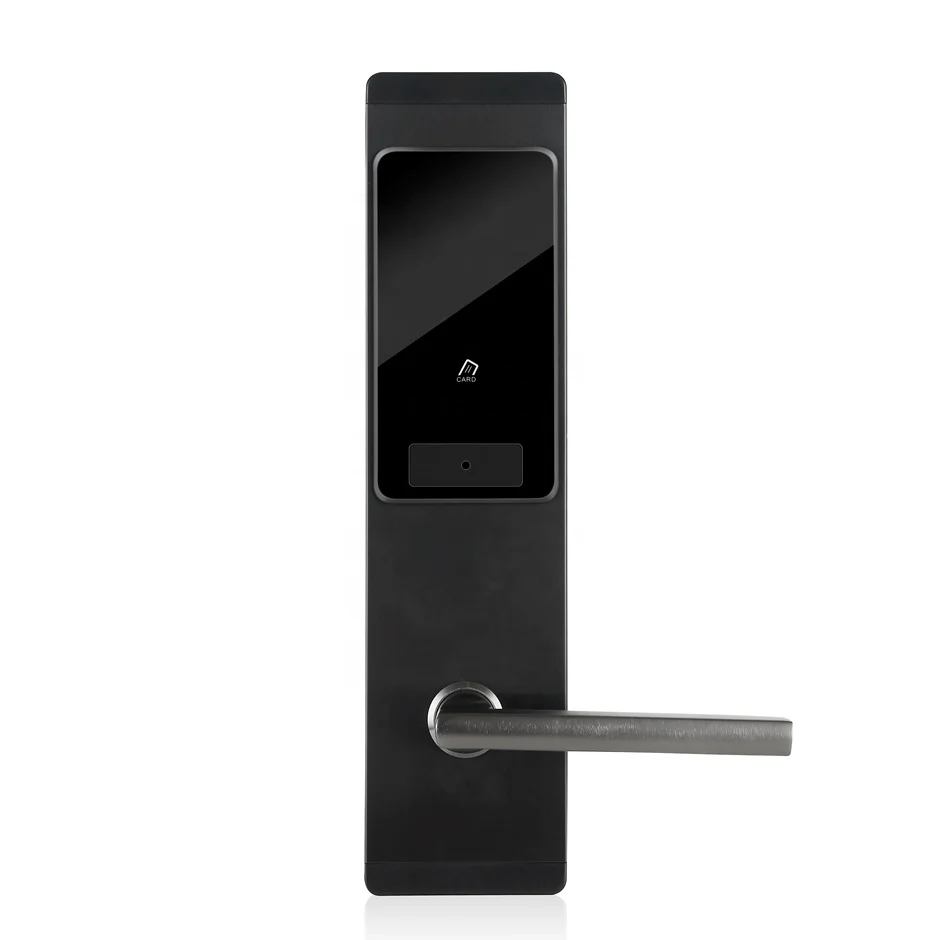 Udohow популярный электронный ключ без ключа карта Rfid дверной замок для отеля с программным обеспечением управления