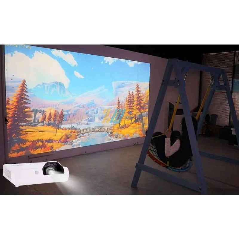 Swing projection kids interactive game room interactive games for indoor amusement parks projection interactive games