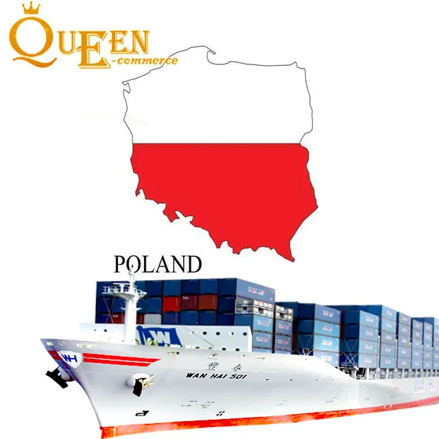 Шэньчжэнь Шанхай Нинбо Циндао LCL Sea FOB CIF Китай Poland Rail DDP доставка контейнерные железнодорожные услуги