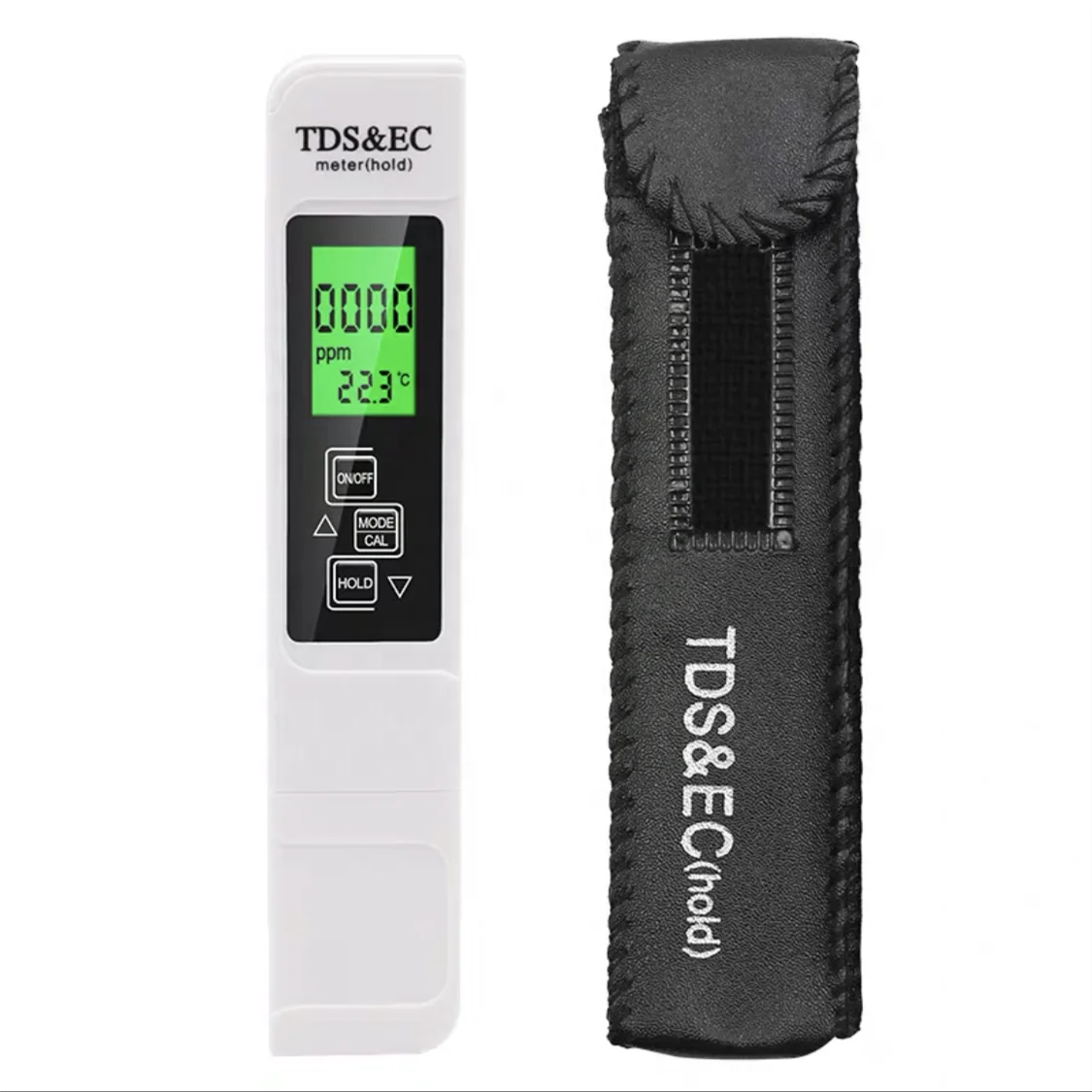 TDS& EC tester Conductivity multifunctional water quality testing pen TDS pen With backlight