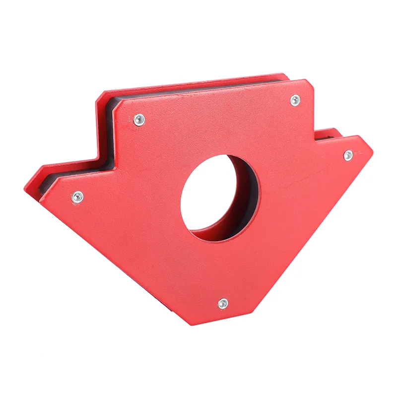 Factory Wholesale Triangle Style Magnetic Welding Positioner Red Magnet Set