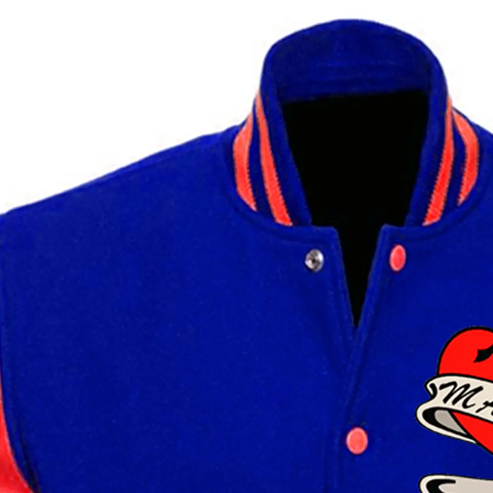 custom logo designer baseball riding jackets men varsity letterman jackets