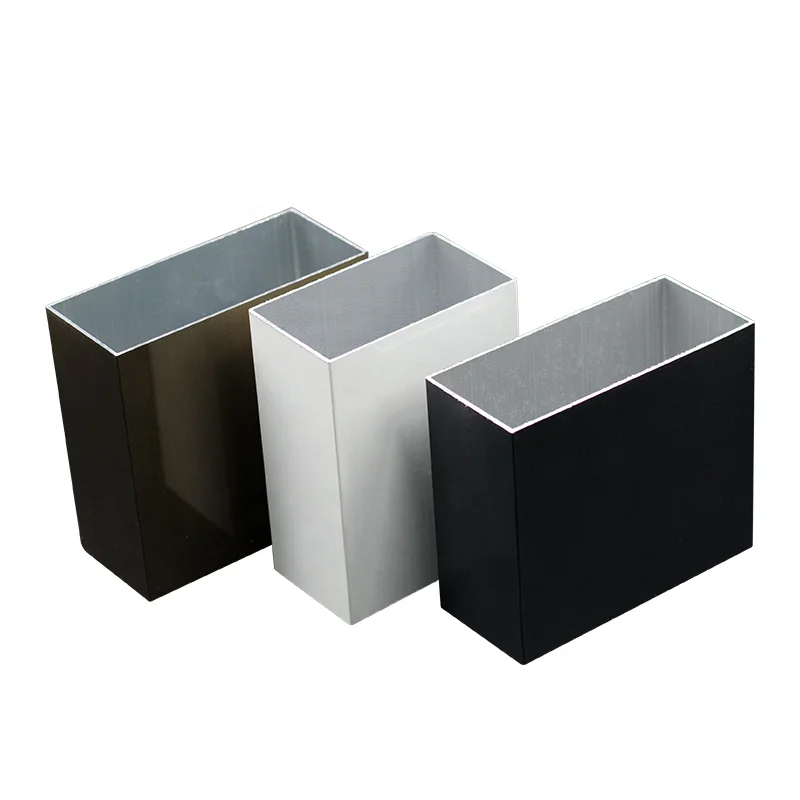 High strength Aviation Aluminum Tube Fast delivery 7075 aluminum square tube