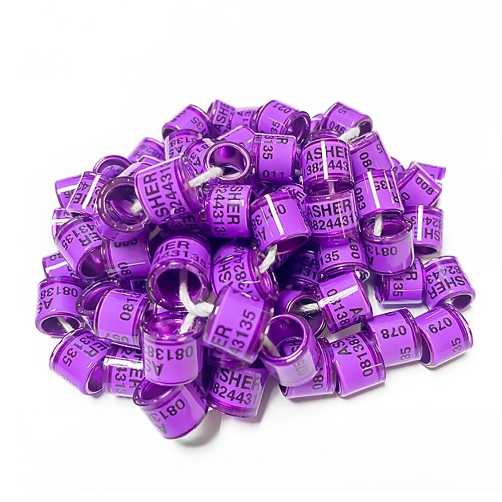 2022 Hot Sale Pigeon Ankle Ring Foot Ring For Homing Pigeon Marking Ring Pigeon