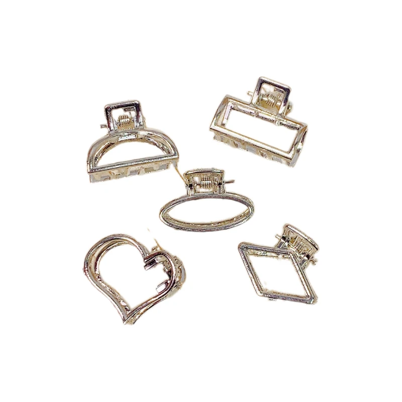 Small Hair clamp jaw clips for women girls lady fashion accessories mini  hair claw clips