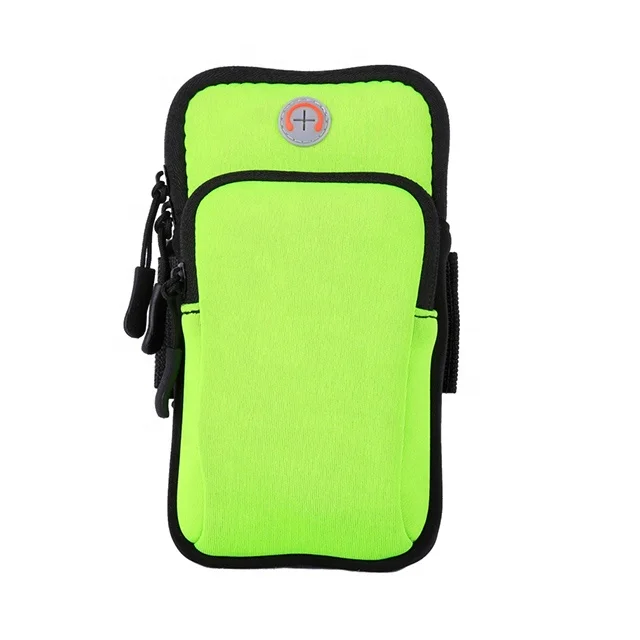 
Free Sample Factory Wholesales Neoprene Waterproof Sport Armband Cellphone Running Armband 