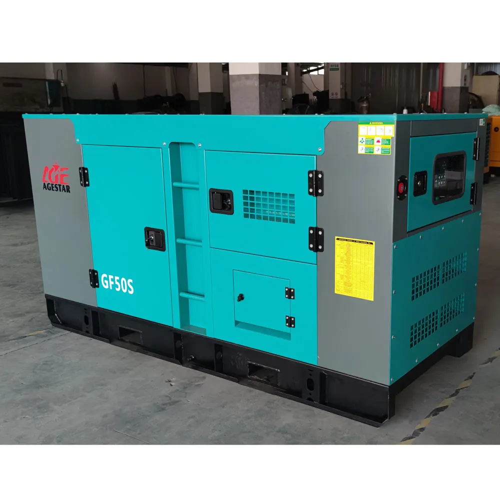 Agestar Power super silent 20kva 25kva 30kva 50kva standby diesel generator set for home use diesel generator 50kva
