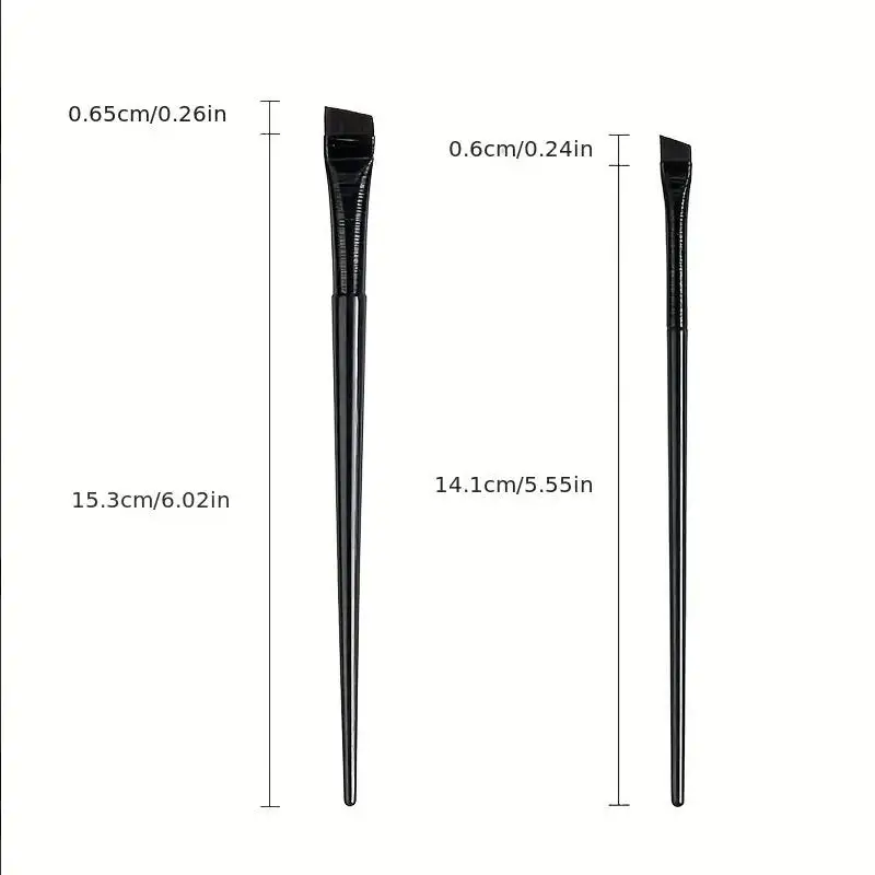 2 шт. ультратонкие кисти для подводки глаз