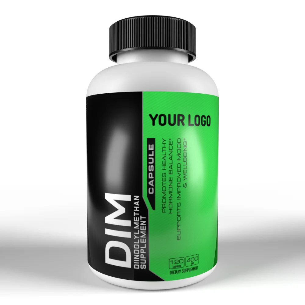 Private Labels Healthcare DIM Supplement 250mg DIM Capsules Pills Esto Blocker Capsules Diindolylmethane DIM