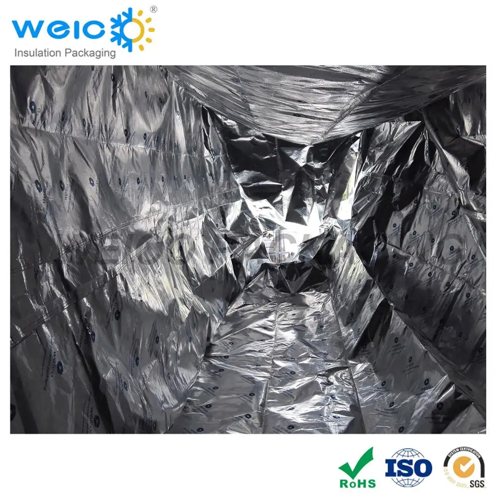 CTL packaging Aluminum foil bag insulation foil woven for container thermal container liner