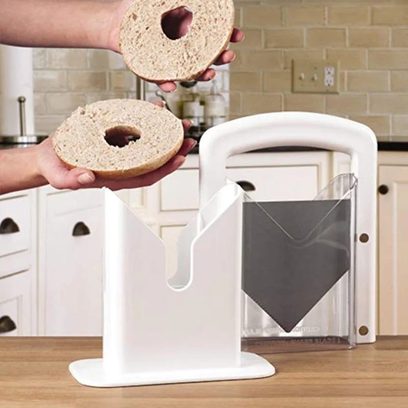 Bagel slicer bread slicer kitchen tools manual bread slicer