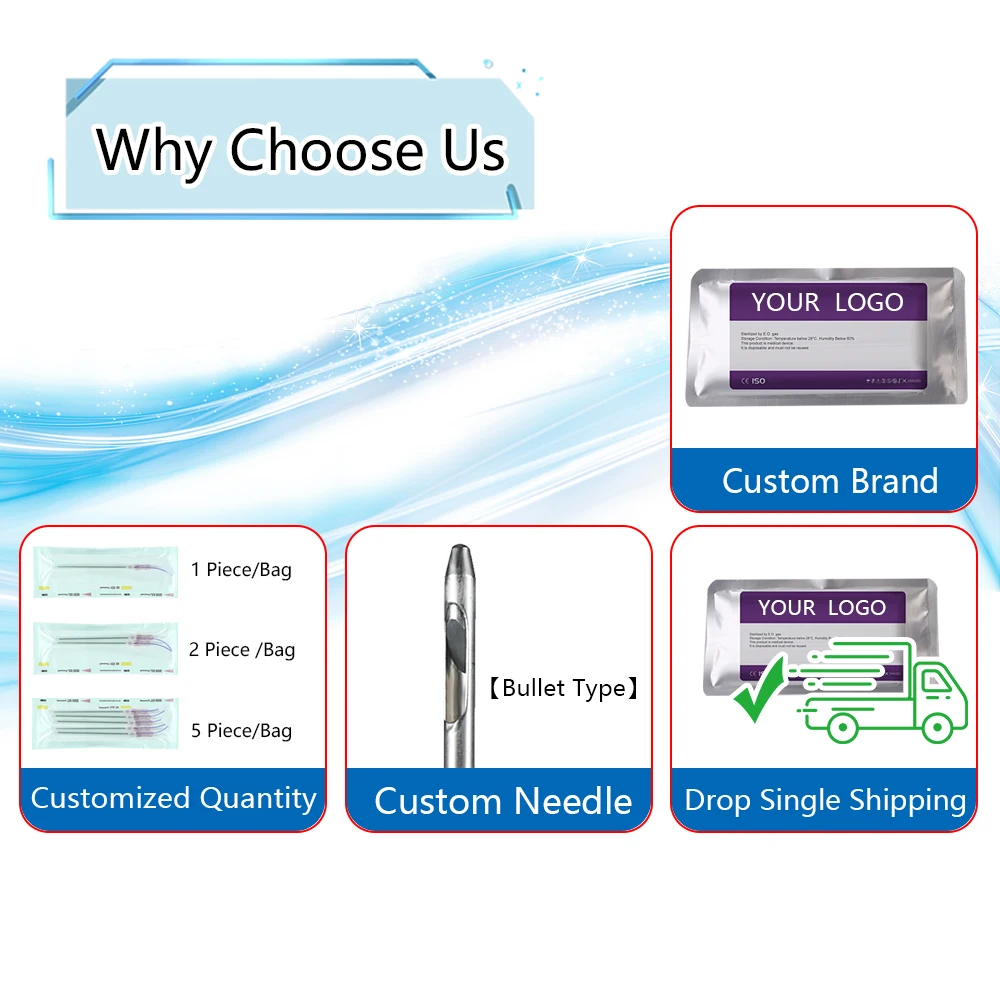 Wholesales Price 30G 38mm Beauty Salons Use Mono Thread Pdo For Mouth