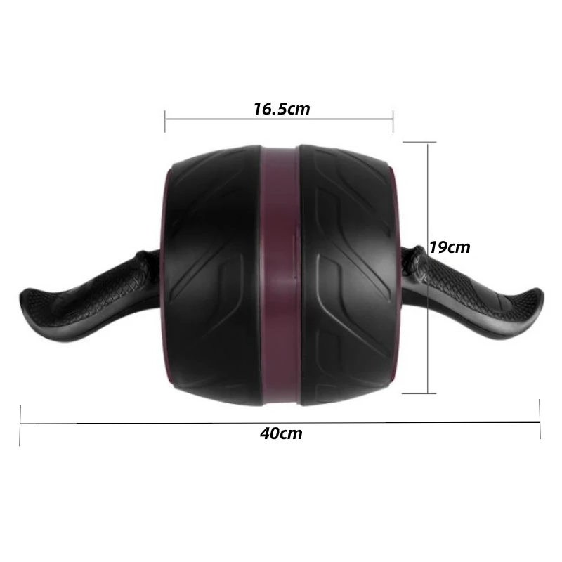 Automatic Rebound Abdominal Wheel Household Silent Abdominal Muscle Roller Fitness Equipment Abdominal Training Sporting Goods
