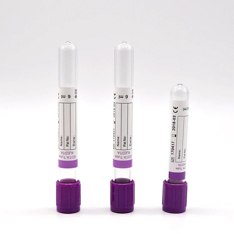 Shira High Quality Vacuum Blood Collection K3 EDTA Tube