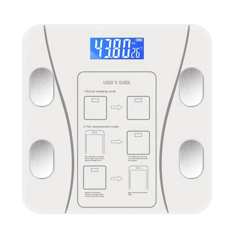 TS-FL549 Digital Weighing Scale High Accuracy Body Fat Bathroom Weighing Machine BMI Monitor Body Fat Muscle Bone Measurement