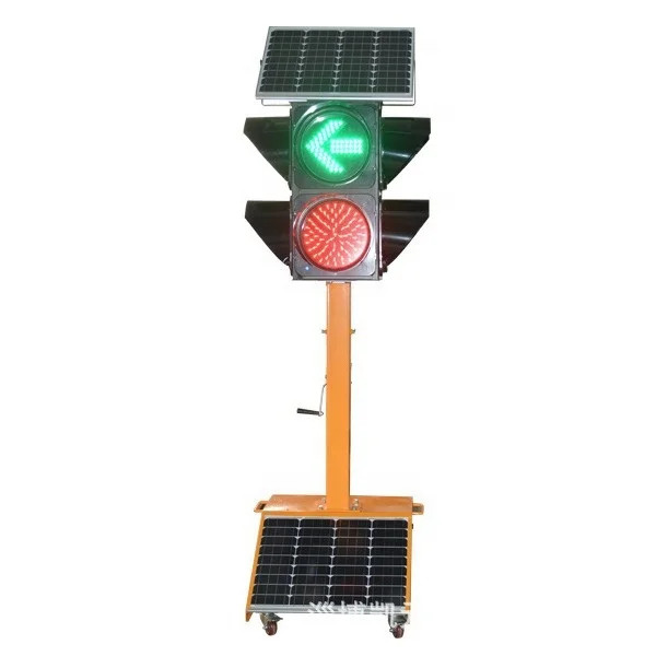 Chinese LED Tongda 200 mm Single Side Red and Green Two Light Full Plate Hi Flux Traffic
