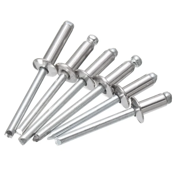 Factory stock stainless steel rivet nut nutsert threaded rivet insert blind rivets price
