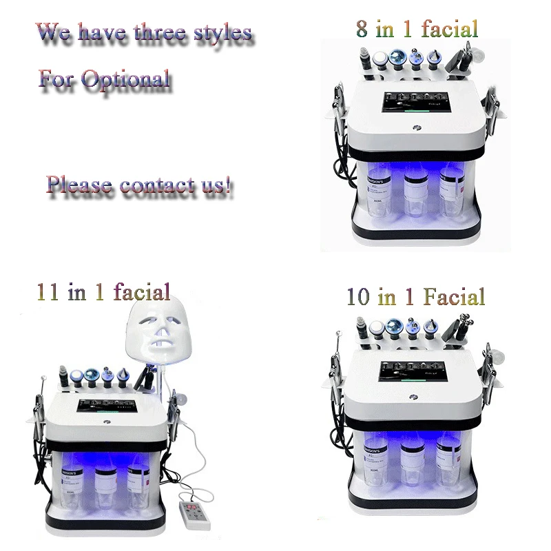 Good Choice Hydra Oxygen Facial Spa Equipment Esthetician 10 In 1 Professional Hydra Microdermabrasion Bubble Beauty Machine