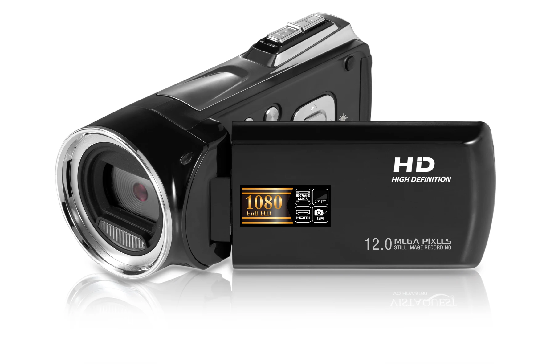  HD 1080P Ручной вращающийся на 270 градусов экран Цифровая