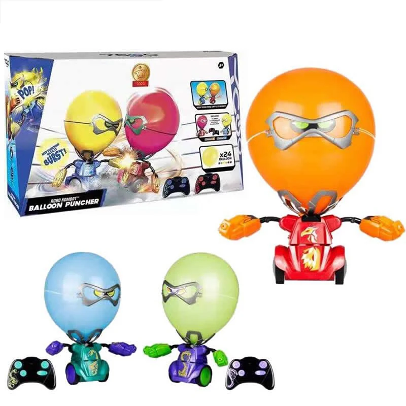 Креативный интерактивный воздушный шар с дистанционным управлением для родителей и детей, робот, Боевая игрушка, игра с легкой музыкой