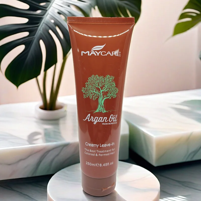 Oem Hair Loss Treatment Cream Shea Butter Castor Oil Keratin Hair Growth Moisturizer Smoothing Hair Serum Leave-in Conditioner