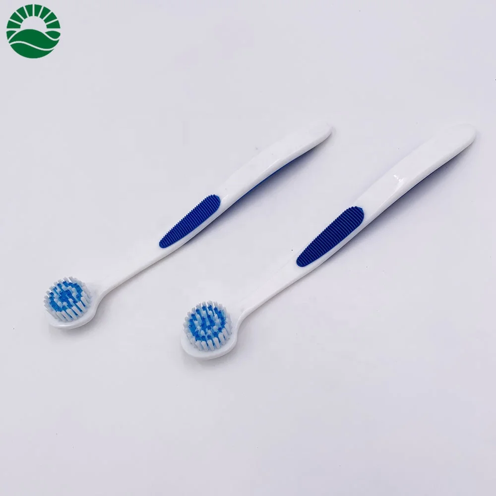 Classical plastic tongue depressor and scraper big size tongue brush