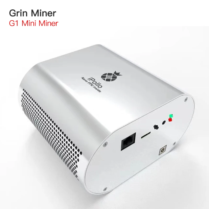  Высокая Прибыль asic ipollo g1 мини Грин Майнер Cuckatoo32 1.4gh 100w с блоком