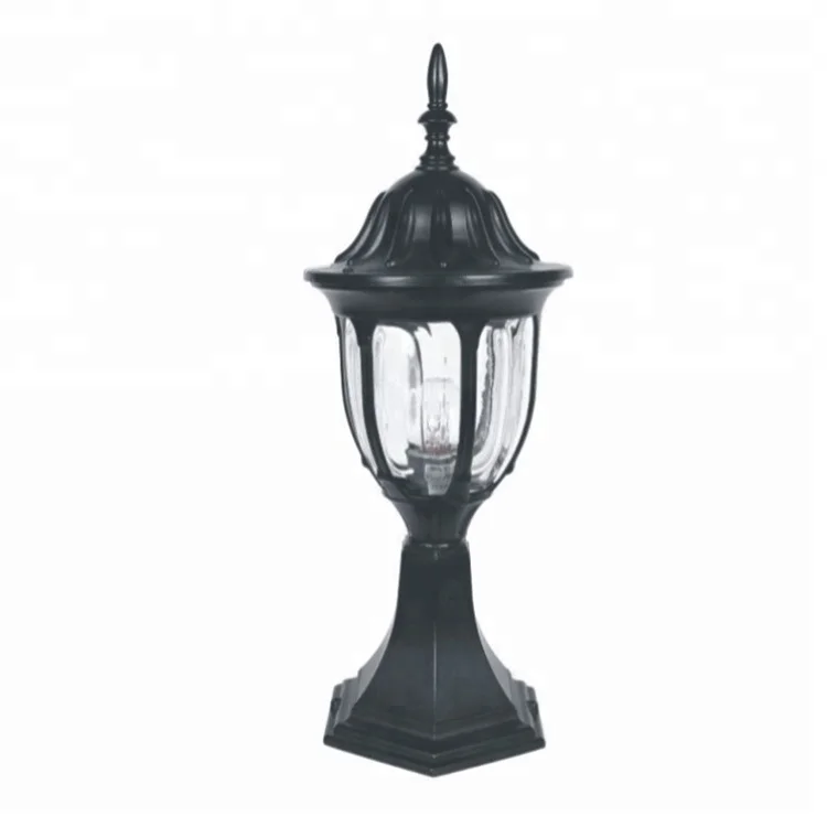 Wholesale Classic outdoor Post Head Exterior Top Post Lantern garden main gate Base Pole Pillar light