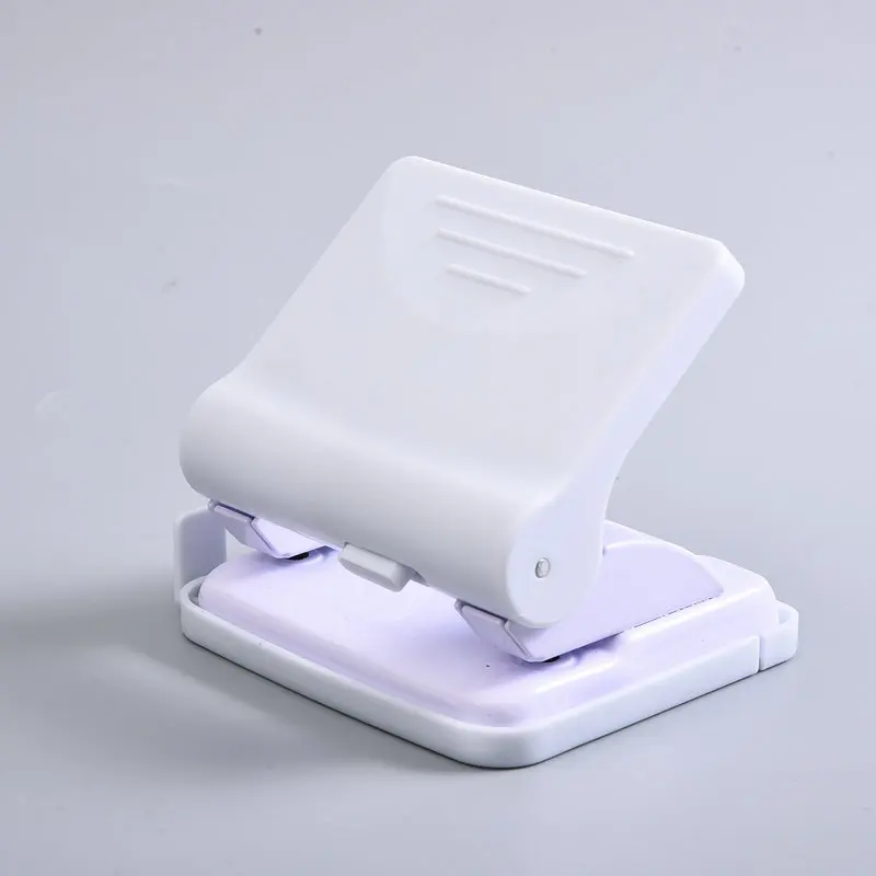 Office Punch 2 Hole Punch Desktop Paper Punch with Creative Soft Color
