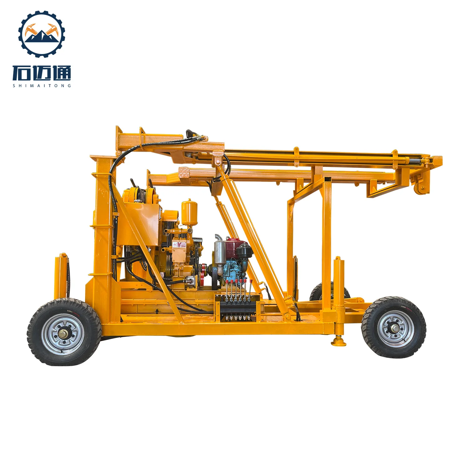 Hot sale 8 inch diameter portable drilling rigs with diamond