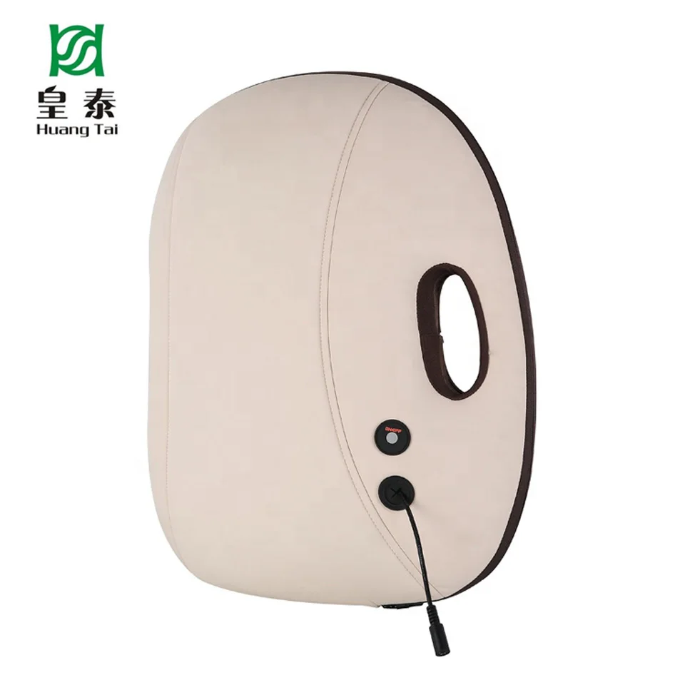 Портативная Вибрирующая шиацу подушка для массажа спины с инфракрасным подогревом для жилета