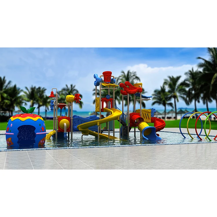 buying water playground water park equipment slides water slide for swimming pool