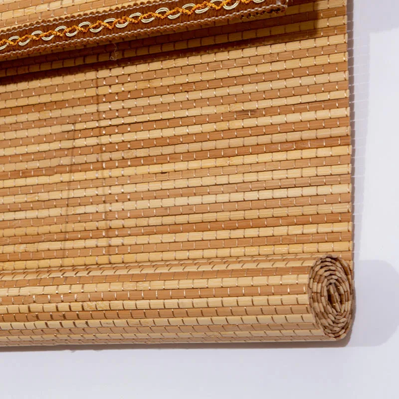 2022 New Classic Indoor Home Customized Waterproof Bamboo Roller Blinds Roll Up Bamboo Curtain