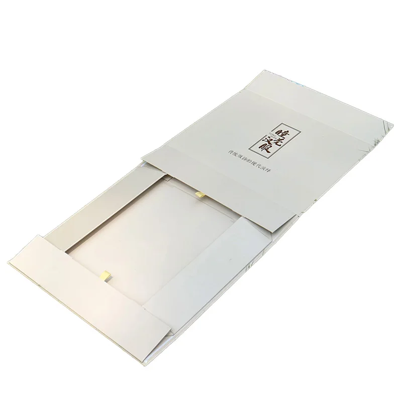 wholesale mailer boxes Folding Cardboard Paper Gift Box Gold Magnetic packaging mailer box