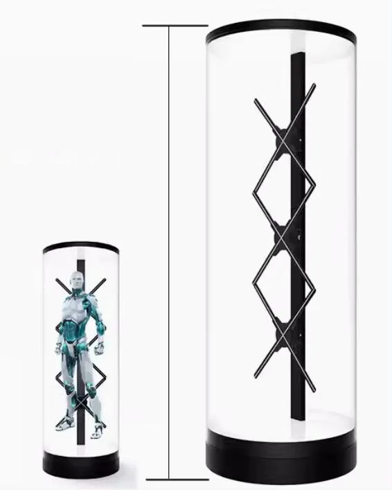 Holiday Decoration Event Exhibition 3D Hologram Fan Display Holographic Fan 3D Hologram 3D Holographic Projection