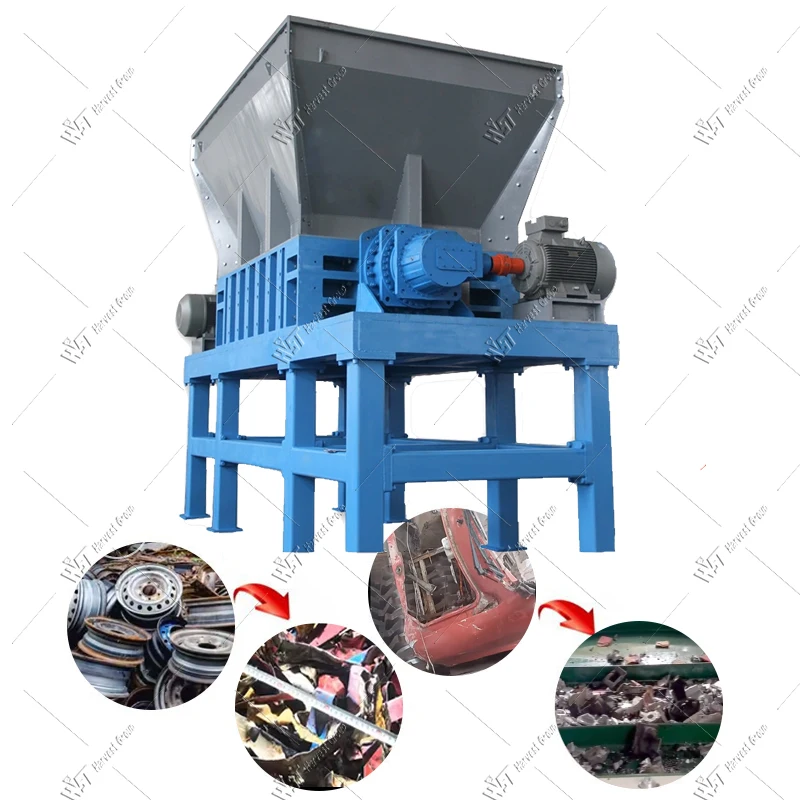 2024 Waste Scrap Steel Shredder Aluminum Copper Wire Machine Scrap Metal Shredders Car Shell Shredder