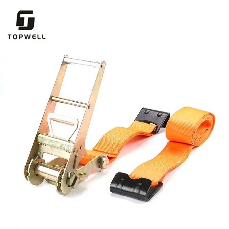 4 Inch 100mm Cheap Auto Car Tow Rope Heavy Duty Truck Ratchet Straps Winch Strap