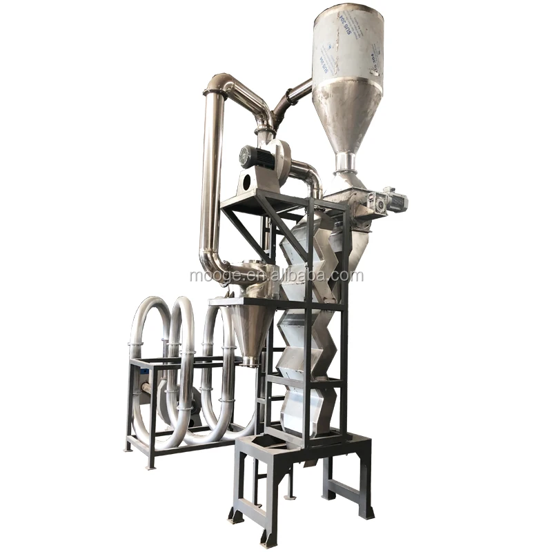 pet bottle label zig zag separator removing remover machine