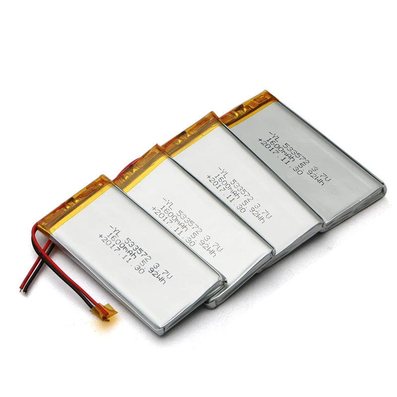 Rechargeable li ion polymer battery 3.7v 1600mah lithium polymer battery cell