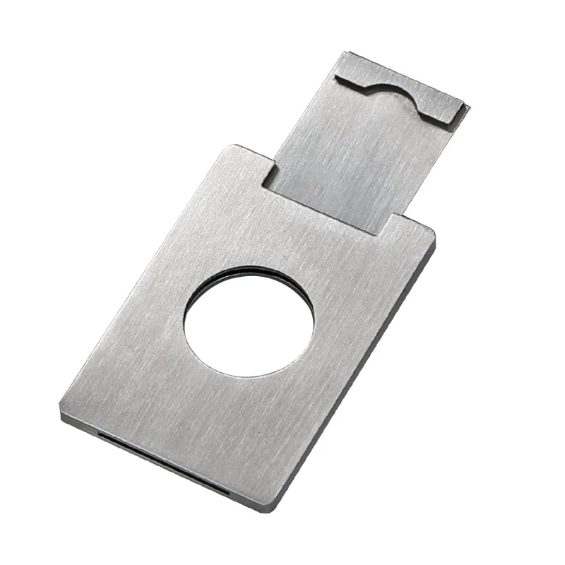 Square Shape Single Cut Metal Cigar Cutter Sharp Scissors 60*40*3mm Tobacco Cutter Cigar Accessories