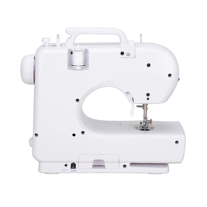 506 китайская плоская Домашняя мини-швейная машина швейная с 12 стежками швы зигзаг бытовая