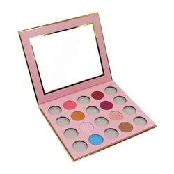 Cosmetics Private label Pink Shimmer Eye Shadow Powder Palette 20 Color Makeup Vegan Eyeshadow Palette